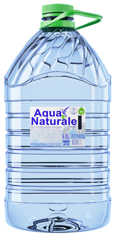 Вода питна оброблена негазована Aqua Naturale 6л